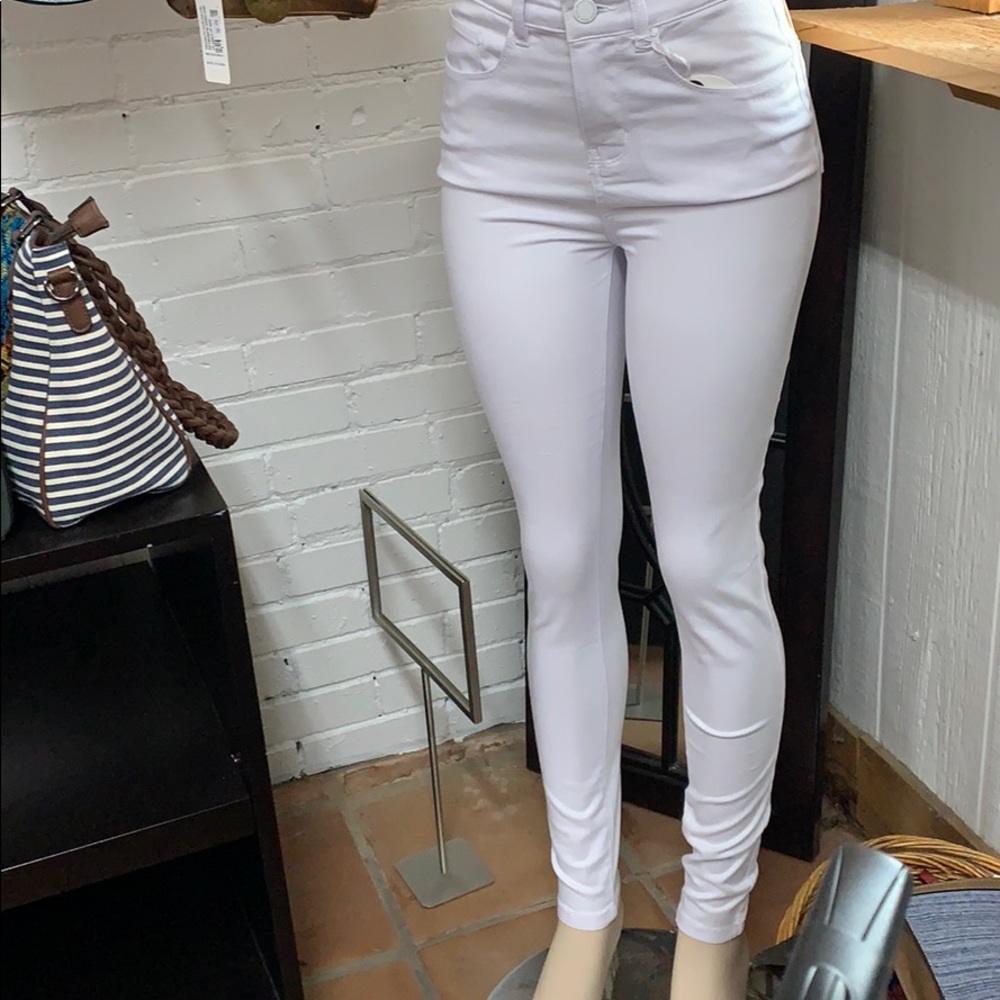 Skinny White Jeans